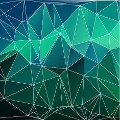 Abstract triangle polygonal background N11