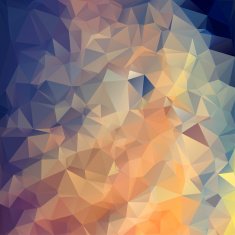 Abstract triangle polygonal background N19