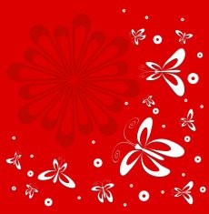 Butterflies and Flower N4