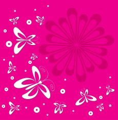 Butterflies and Flower N6