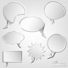 Glass bubbles for speech