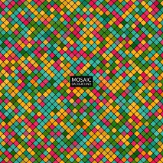 background abstract mosaic of the pixel tiles colored squares