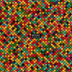 background abstract mosaic of the pixel pattern and colored squares