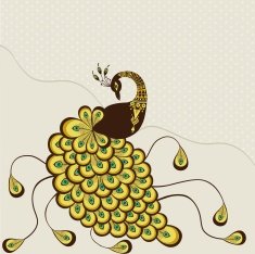 Stylized Peacock N3