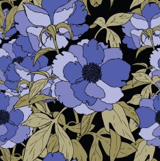 Seamless pattern with flowers rose N15