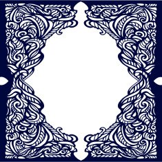 patterned frame N3