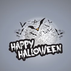Happy Halloween Card Template N6