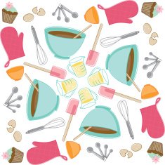 Sketchy Baking Pattern N2
