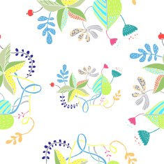 floral seamless pattern N488