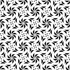 Black and white geometric seamless pattern N138