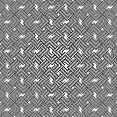 Black and white geometric seamless pattern N139