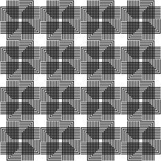 Black and white geometric seamless pattern N140