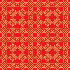 Golden seamless Chinese window tracery lattice polygon round pattern background