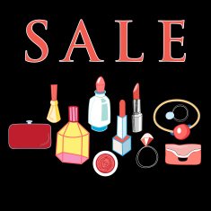 sale of cosmetics N2