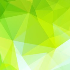 abstract background consisting of green triangles vector illustration