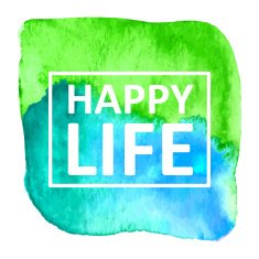 Vector watercolor N228