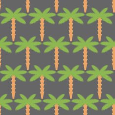 Palms seamless pattern Background of tropical trees