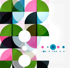Semicircle triangle pattern N22