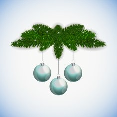 Abstract beauty Christmas and New Year background vector illust N46