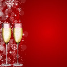 Abstract beauty Christmas and New Year background vector illust N85