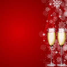 Abstract beauty Christmas and New Year background vector illust N87
