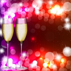 Abstract beauty Christmas and New Year background vector illust N89