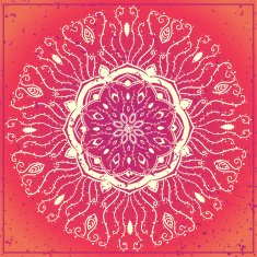 Ornament beautiful card N18