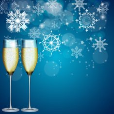 Abstract beauty Christmas and New Year background vector illust N99