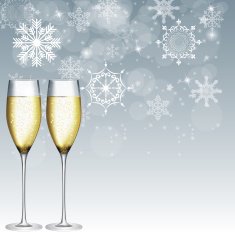 Abstract beauty Christmas and New Year background vector illust N101