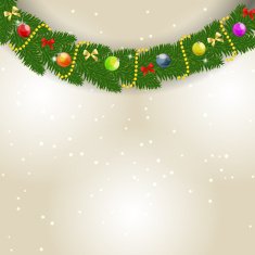 Abstract beauty Christmas and New Year background vector illust N161