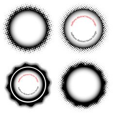 Abstract Halftone backgrounds N5