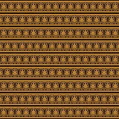 ethnic floral stylized pattern