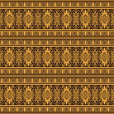 decorative ethnic floral pattern