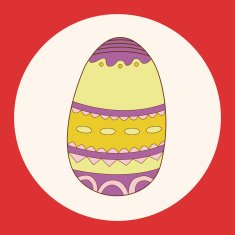 easter painting egg theme elements vector eps N37