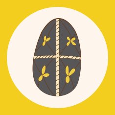 easter painting egg theme elements vector eps N38