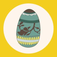easter painting egg theme elements vector eps N45