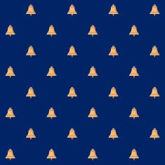 Seamless Pattern with Bell