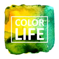 Vector watercolor N294