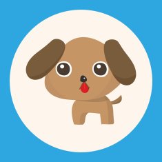 animal dog cartoon theme elements N13