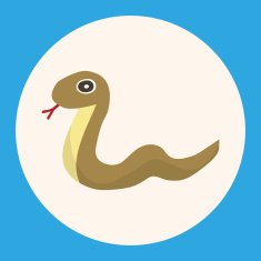 animal snake cartoon theme elements N3