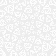 Seamless Celtic Trinity Knot Pattern Vector