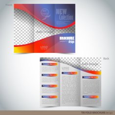 Tri Folder Brochure - Leaflet mock up N10