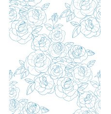 Old school tattoo seamless with tru love signs