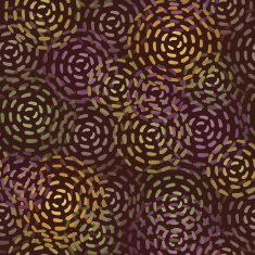 Endless round brown spots
