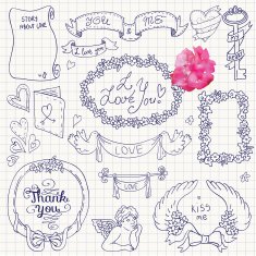 Vintage labels set vector N5