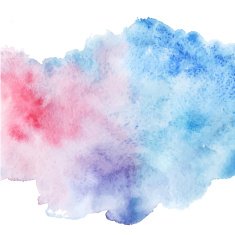 Abstract vector hand-drawn watercolor background N5