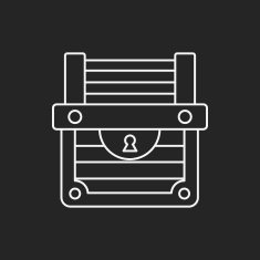Treasure line icon N22