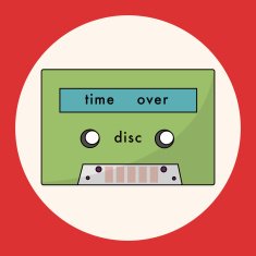 Audiotape theme elements vector eps N62