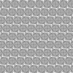 Black and white geometric seamless pattern N144