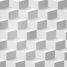 Vector Abstract geometric shape from cubes N40